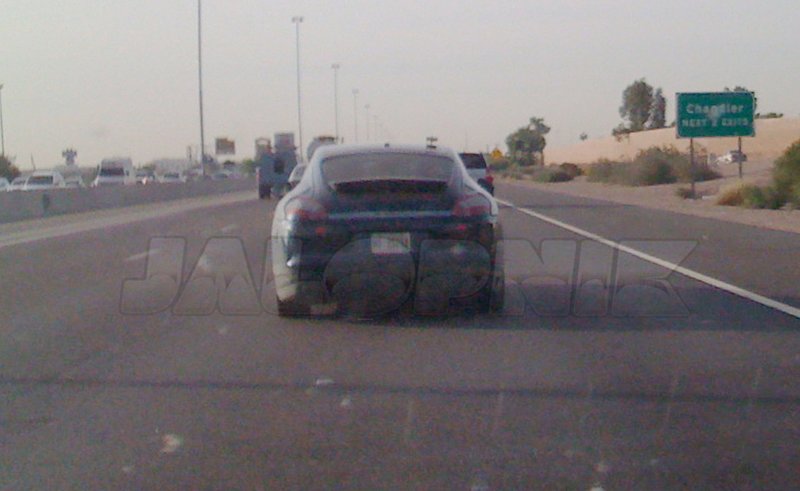 Illustration for article titled Porsche Panamera Spotted Continuing World Tour With A Drive In Arizona